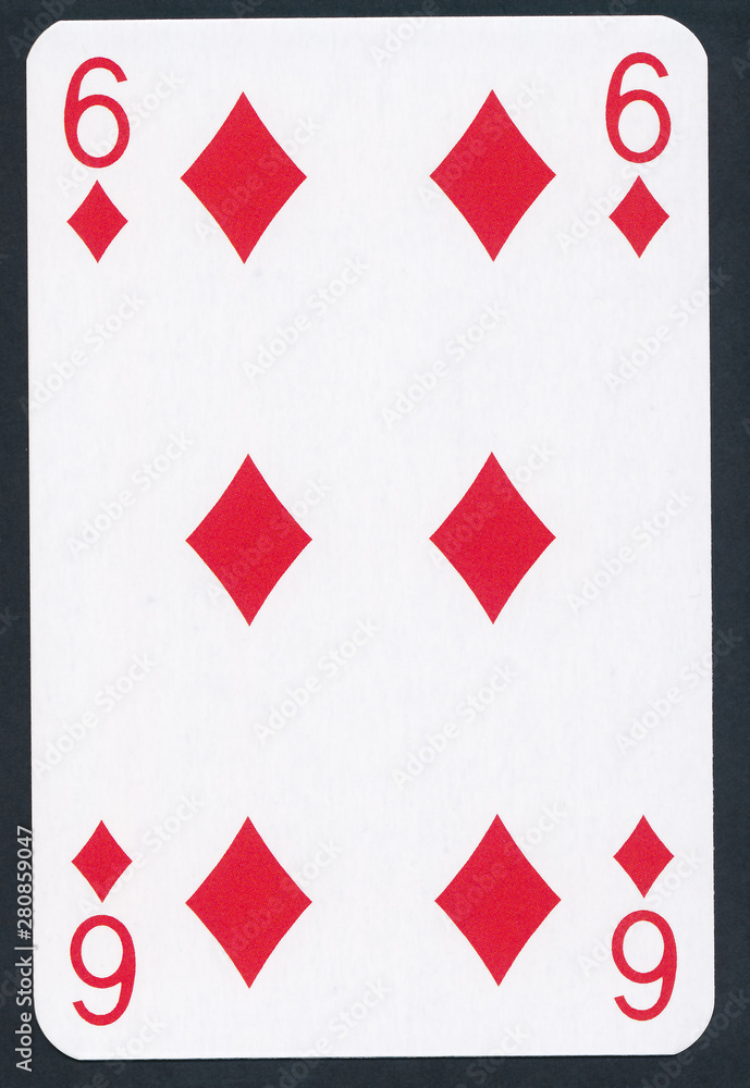 Playing poker cards isolated on black background - high quality XXL