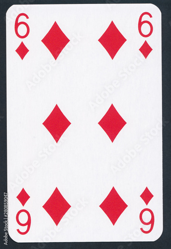 Playing poker cards isolated on black background - high quality XXL
