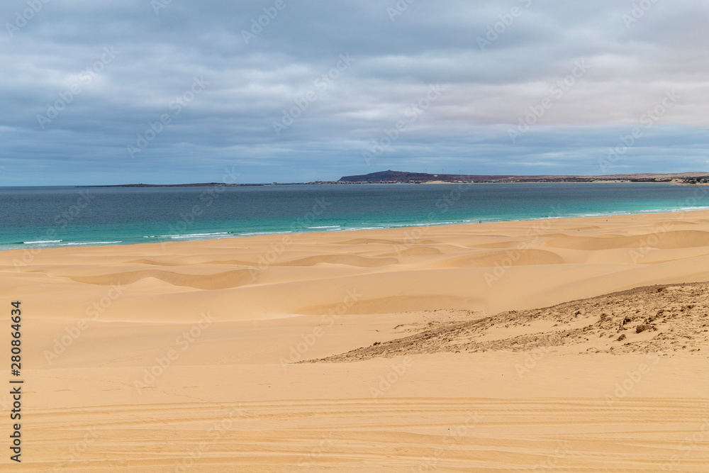 varandinha and morro areia beach in boa vista cabo verde