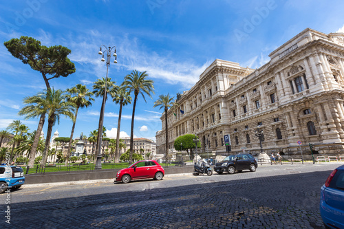 Rome, Italy. Palace of Justice Palazzo di Giustizia - courthouse building.