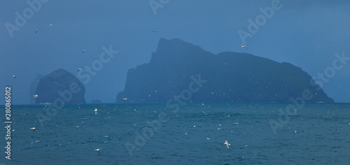 Islas Stac Lee y Boreray. Archipielago St. Kilda. Outer Hebrides. Scotland, UK photo