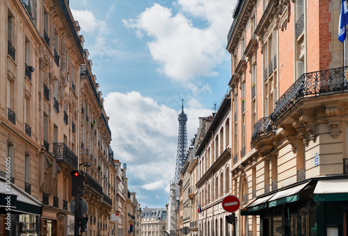 eiffel tour and Paris street © neirfy