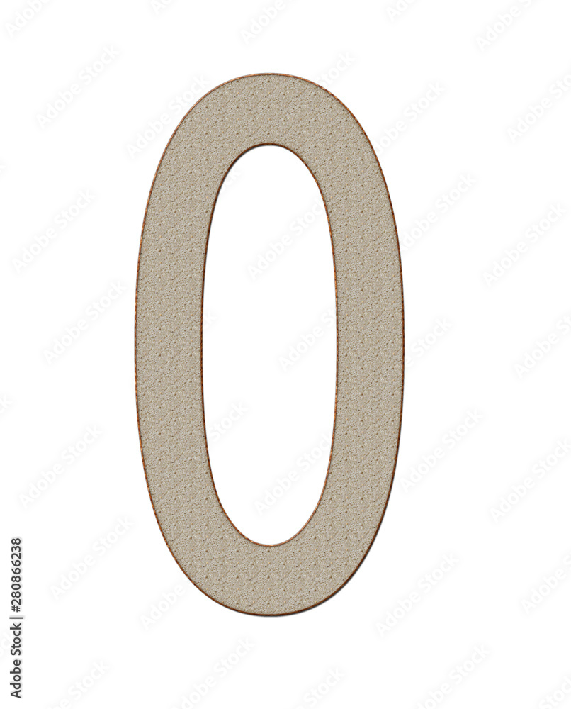 Home Bread Numbers 0 on White Background xxl Home Bread Numbers 0 on White Background xxl