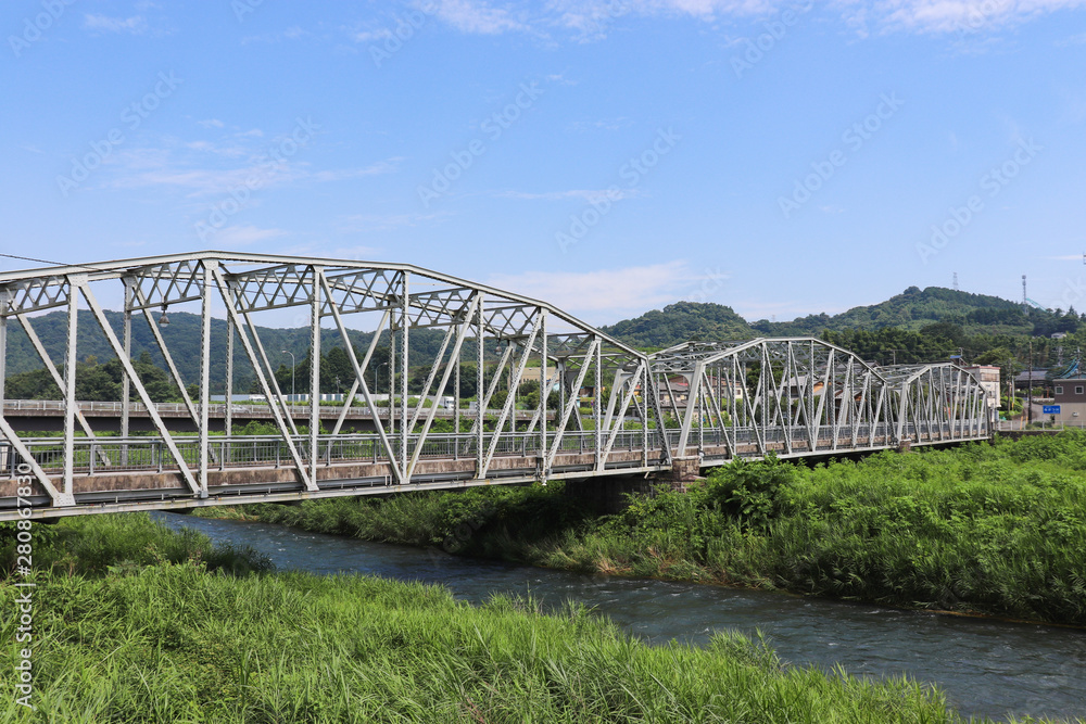 平山橋（神奈川県愛川町）,hirayama bridge,aikawa town,kanagawa pref,japan