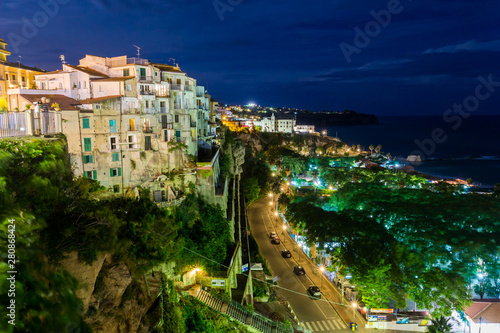 The city of Tropea in the Province of Vibo Valentia, Calabria, Italy. photo