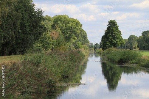 Flusslauf im Spreewald 