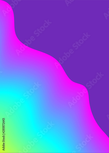 modern bright abstract background pink blue wave