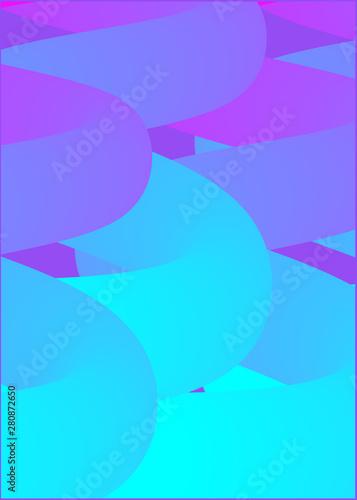 modern bright abstract background lilac blue wave