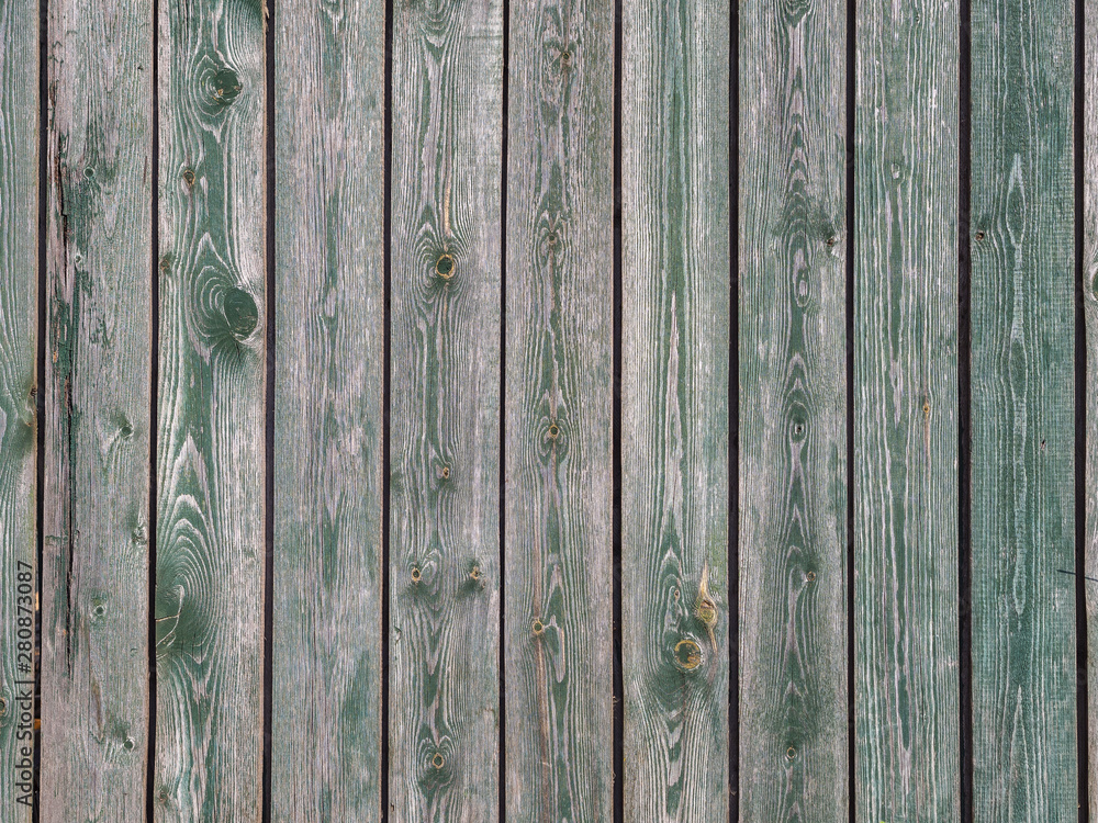 Naklejka premium Old wooden surface. Space for text or items.