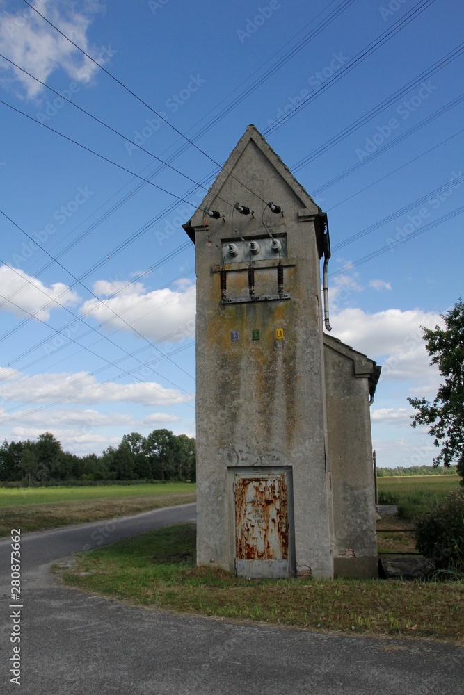 Naklejka premium Fadenkreuz am Himmel