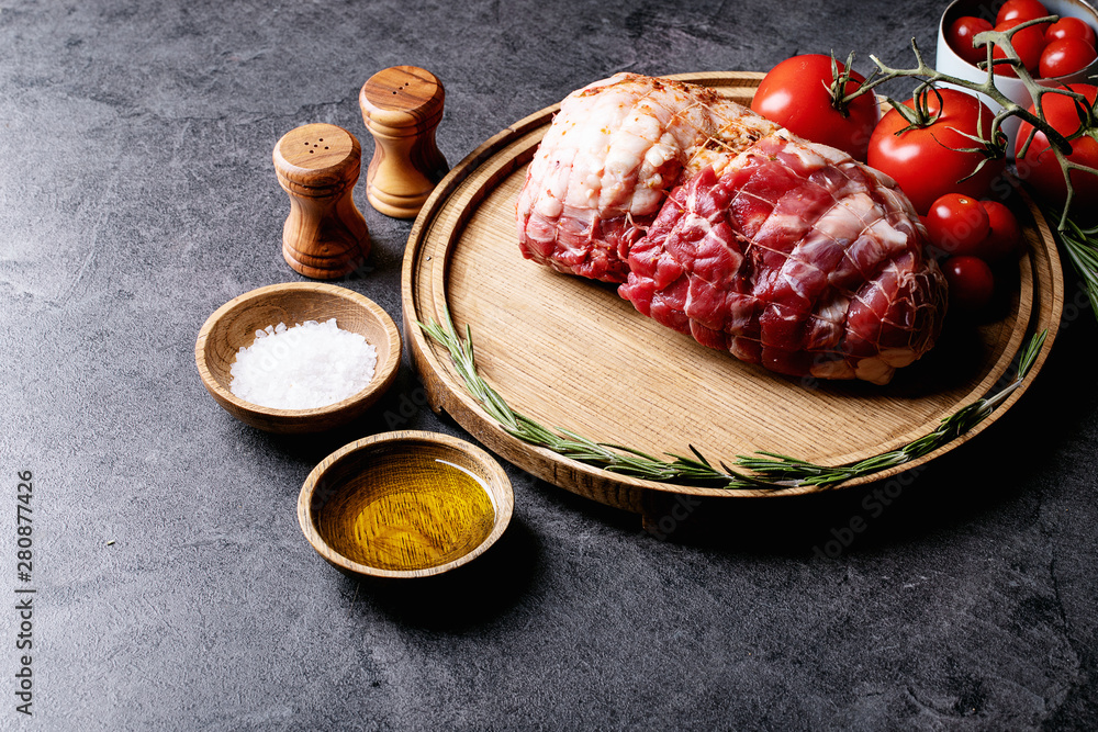 Obraz premium Raw pork meat