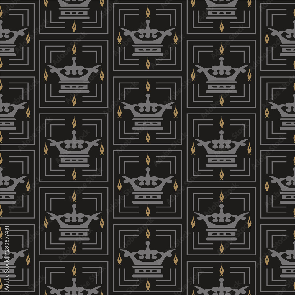 seamless pattern - royal seamless pattern - royal
