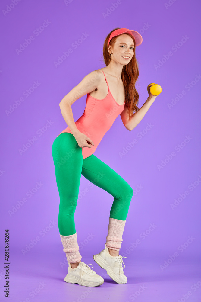 female blogger posing at personal photoshoot for her account