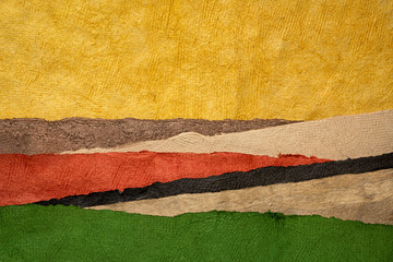 collection of colorful textured paper sheets