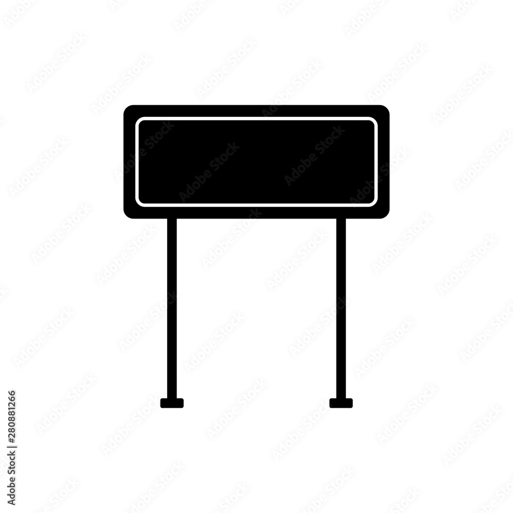 Road signs icon, logo isolated on white background Road signs icon, logo isolated on white background