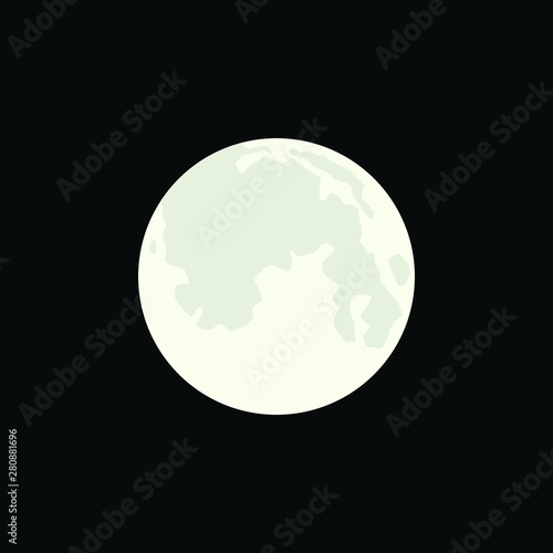 Vector Moon illustration