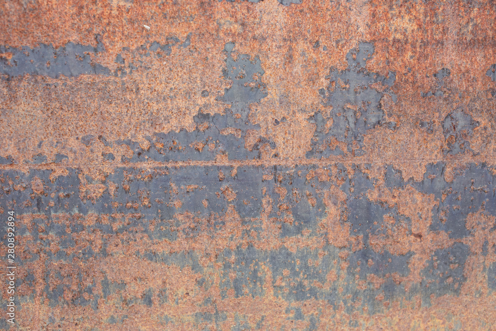 wheathered rust and scratched steel texture useful for background