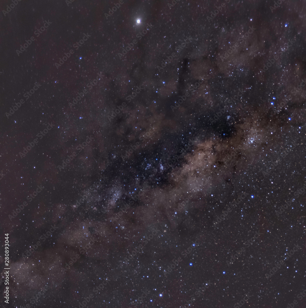 space with nebula and stars space with nebula and stars