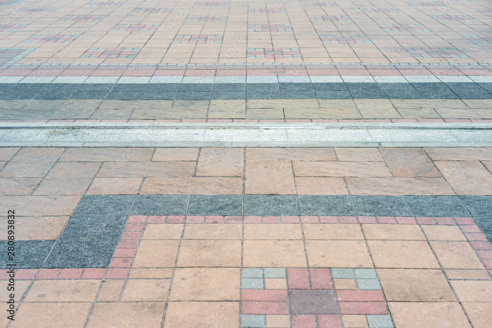 Fototapeta premium marble tiled floor and background image photo