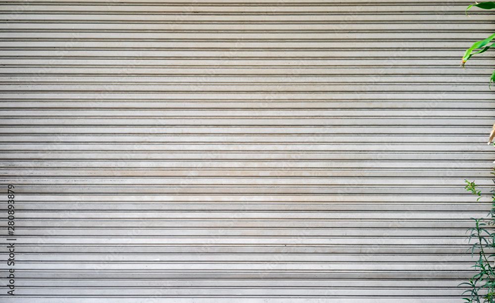 Corrugated metal sheet,Slide door ,Roller shutter texture Corrugated metal sheet,Slide door ,Roller shutter texture