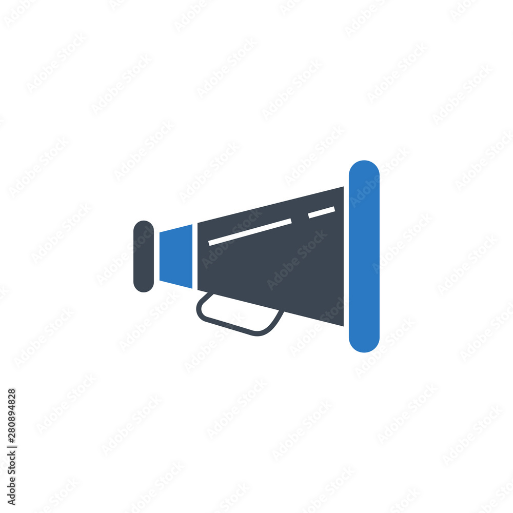 Loud Speaker related vector glyph icon. Isolated on white background. Vector illustration. Loud Speaker related vector glyph icon. Isolated on white background. Vector illustration.