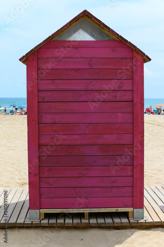 Beach_huts_Cullera_stock_pictures