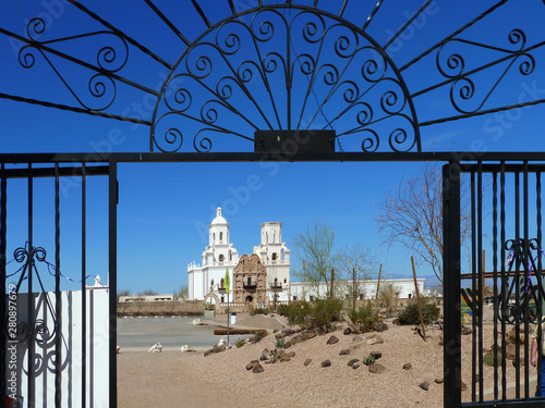 san xavier del bac mission in tucson arizona