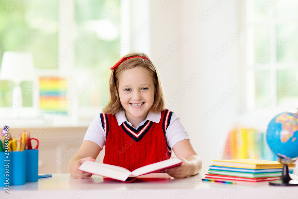Kids doing homework. Children go back to school. Kids doing homework. Children go back to school.
