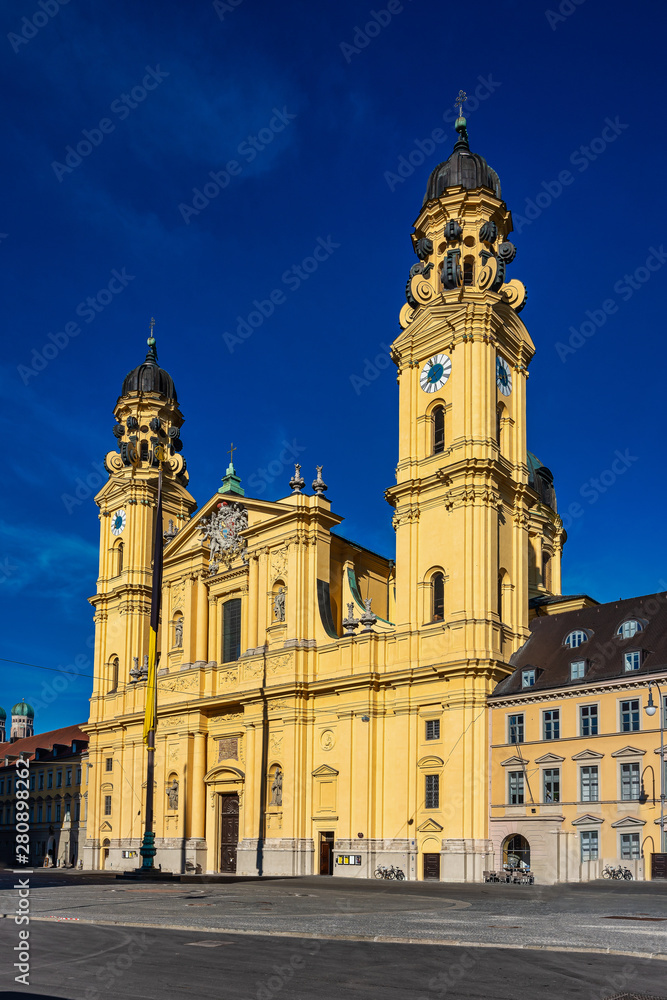 The Theatine Church of St. Cajetan in Munich, Germany The Theatine Church of St. Cajetan in Munich, Germany