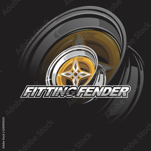 rims car custome concept