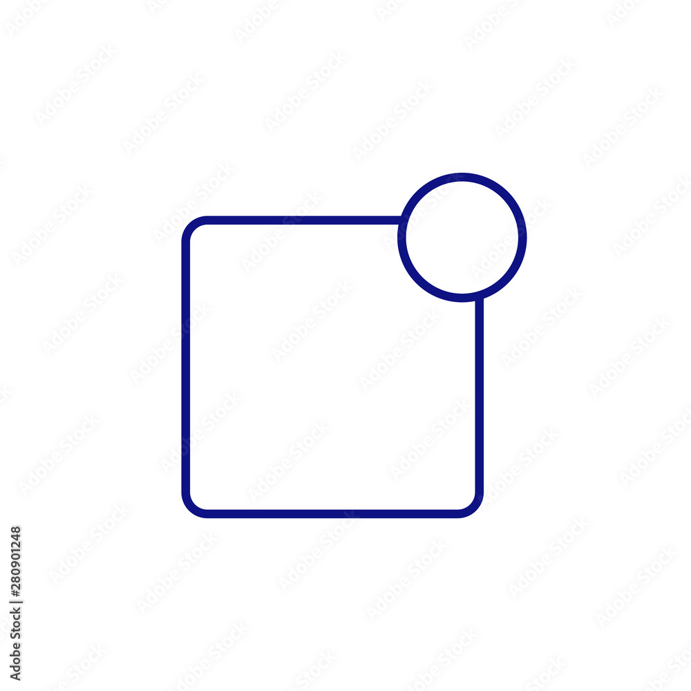 Notification icon. Application Notification icon. Application