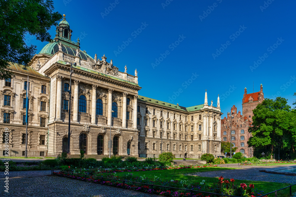 Palace of Justice - Justizpalast in Munich, Bavaria, Germany
