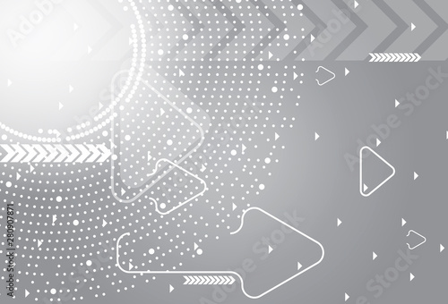 arrow speed and technology background