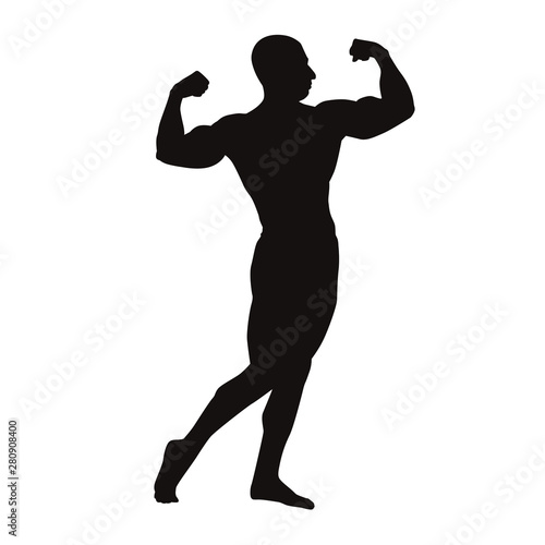 Bodybuilder Silhouettes 