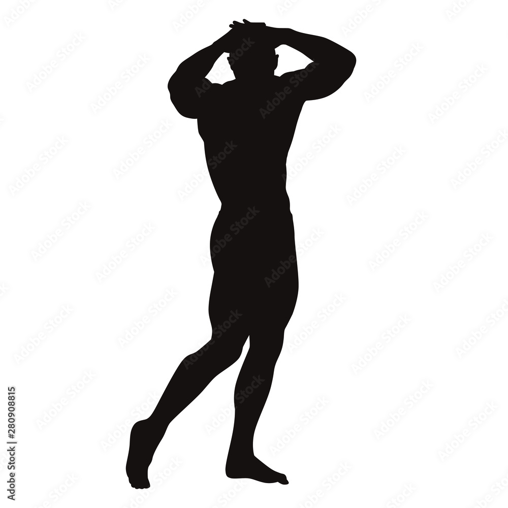 Bodybuilder Silhouettes Bodybuilder Silhouettes