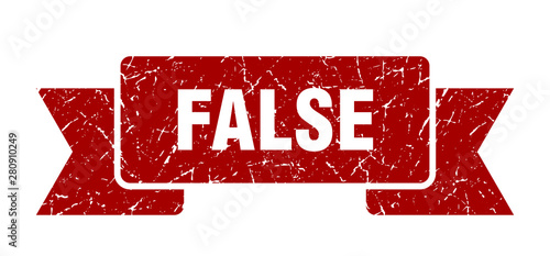 false