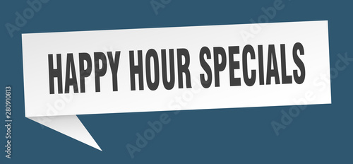 happy hour specials
