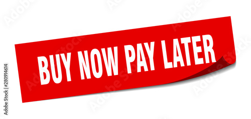 buy now pay later sticker. buy now pay later square isolated sign. buy now pay later