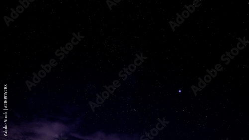 milky way on night sky natural background