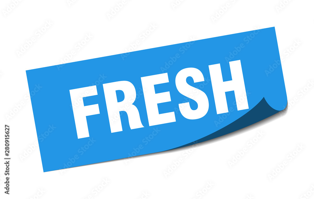 fresh sticker. fresh square isolated sign. fresh fresh sticker. fresh square isolated sign. fresh