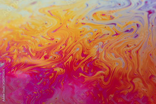 fluid multi color abstract marble background
