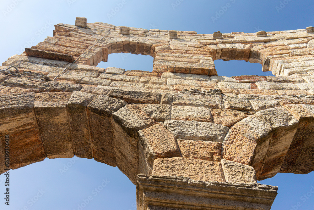 Steine, Hintergrund, Rom, Italien, Antik, Koloseum, Arena, Himmel