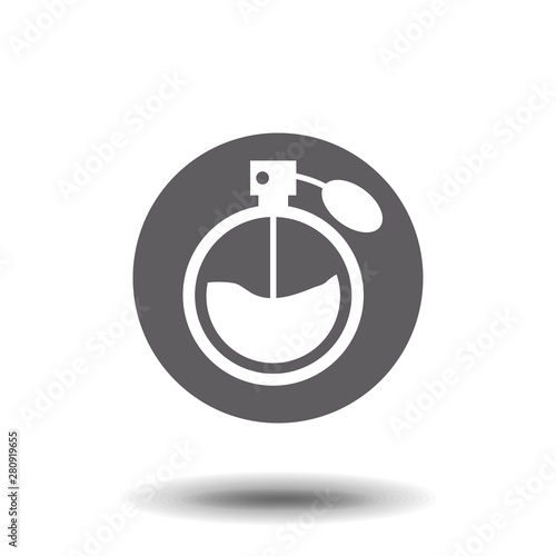 Perfume icon. Trendy Perfume logo concept. Simple vector illustration for graphic and web design. EPS 10