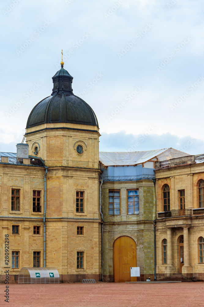Obraz premium Great Gatchina Palace is a palace in Gatchina, suburb of St. Petersburg, Russia