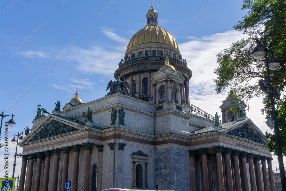 Isaac cathedral Saint Petersburg. Museum Rusia