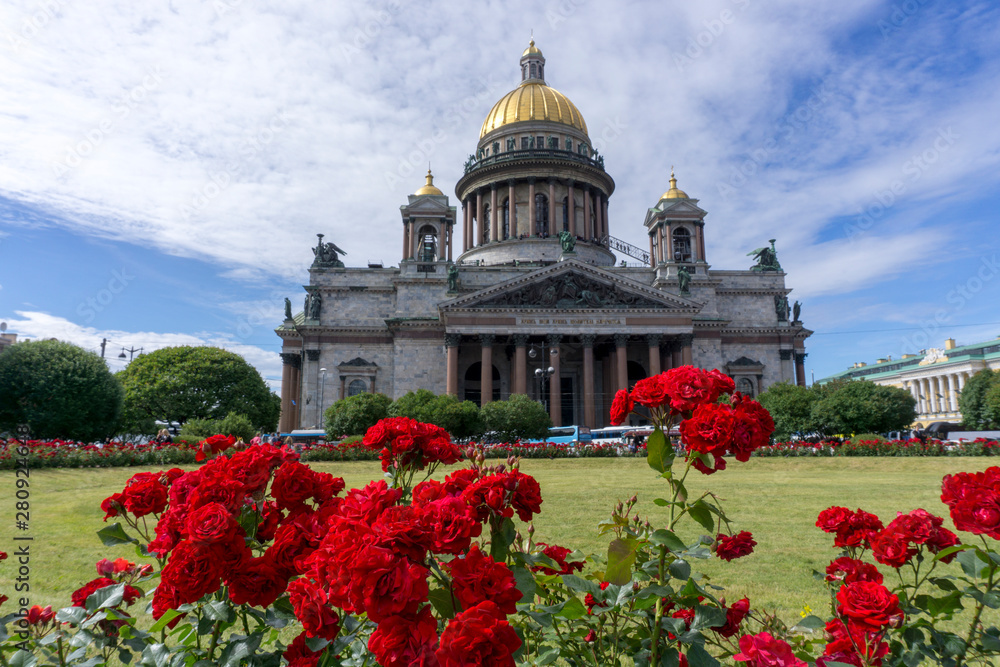 Isaac cathedral Saint Petersburg. Museum Rusia