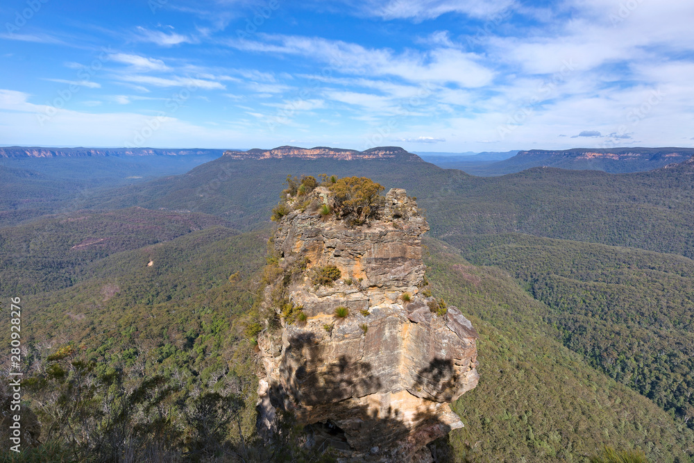 Lookout on the Blue Mountains.