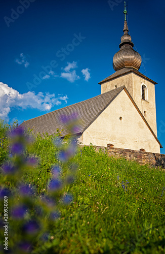 Medieval protestant church ...