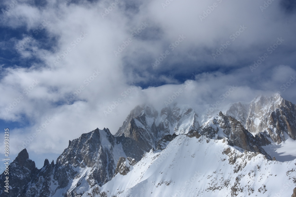 Alpi monte bianco