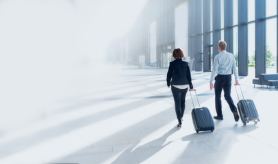 Business trip of two people